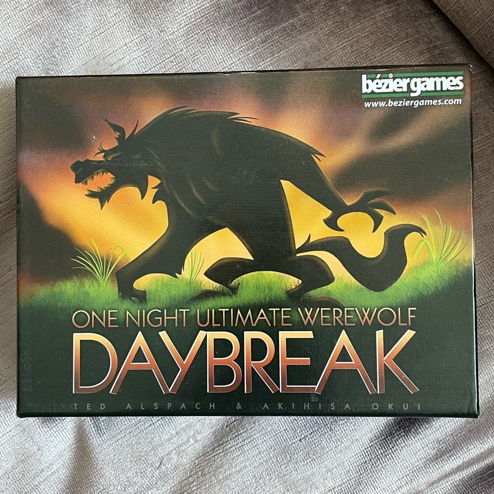 One Night Ultimate Werewolf Daybreak Beizier Games